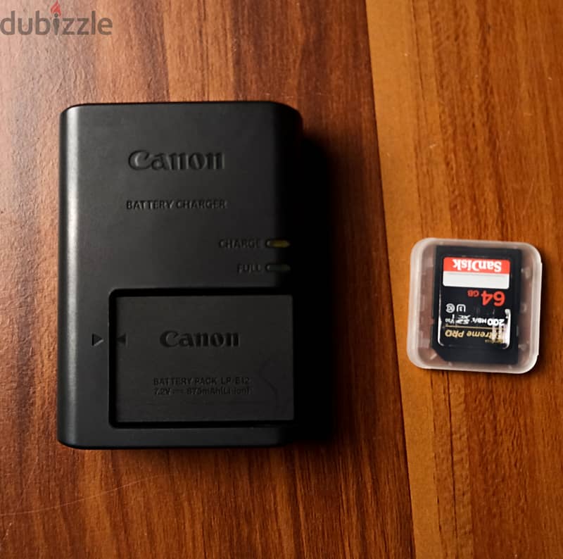 Canon m50ii with (15-45mm lens , Bag , 64gb Memory) 7