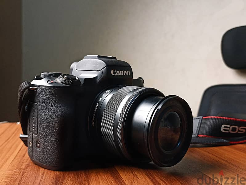 Canon m50ii with (15-45mm lens , Bag , 64gb Memory) 8