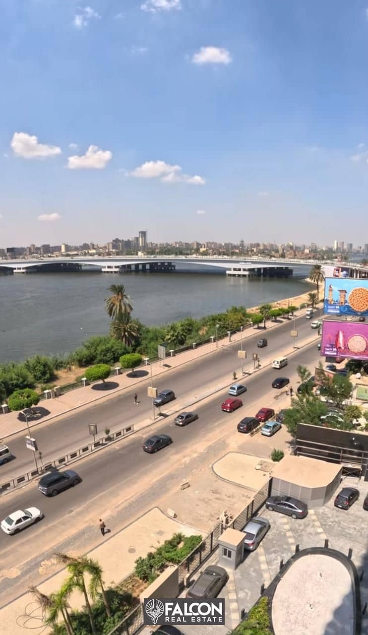 A hotel apartment, a bargain, in the first hotel tower on the Nile, fully finished with furniture and appliances ((immediate delivery)) in Maadi 0