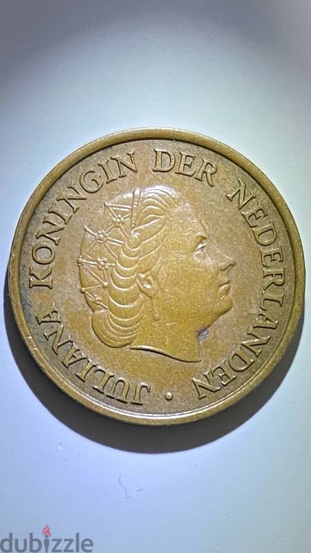 -عملة هولندي نادرة. Netherlands -5cents coin -1962- 0