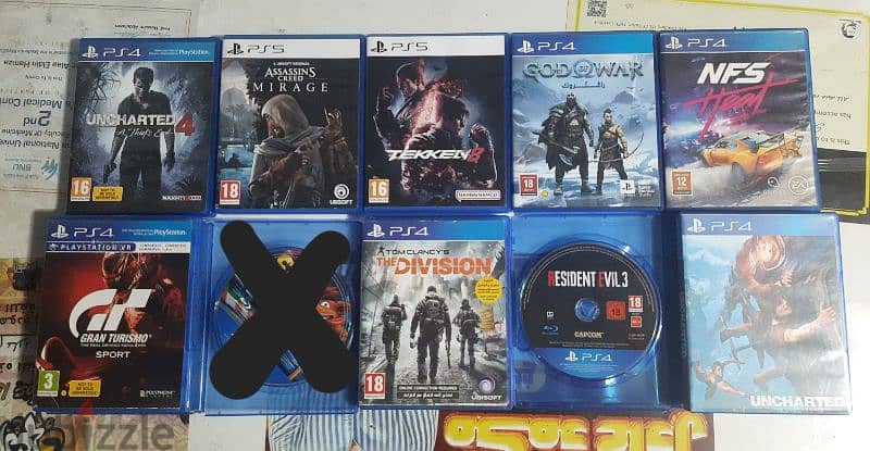 Ps4&Ps5 cDs 0