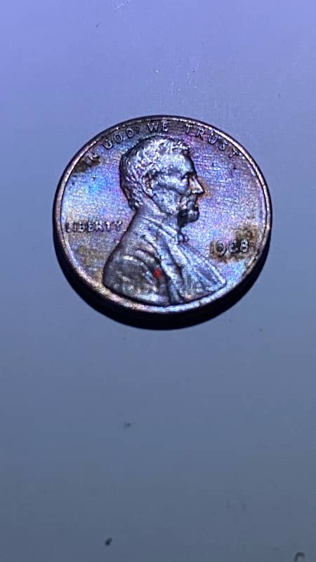 ١سينت عملة ولايات متحدة نادرة-١٩٨٨م -1cent unitedstates  coin1988 0