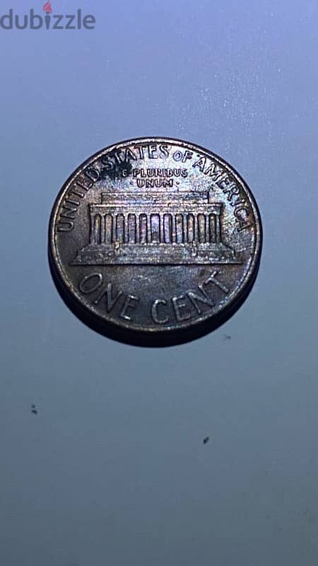 ١سينت عملة ولايات متحدة نادرة-١٩٨٨م -1cent unitedstates  coin1988 3