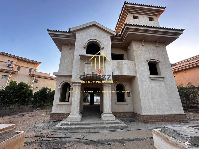 Villa for sale in Madinaty special price Model (G) garden view payment cash 0