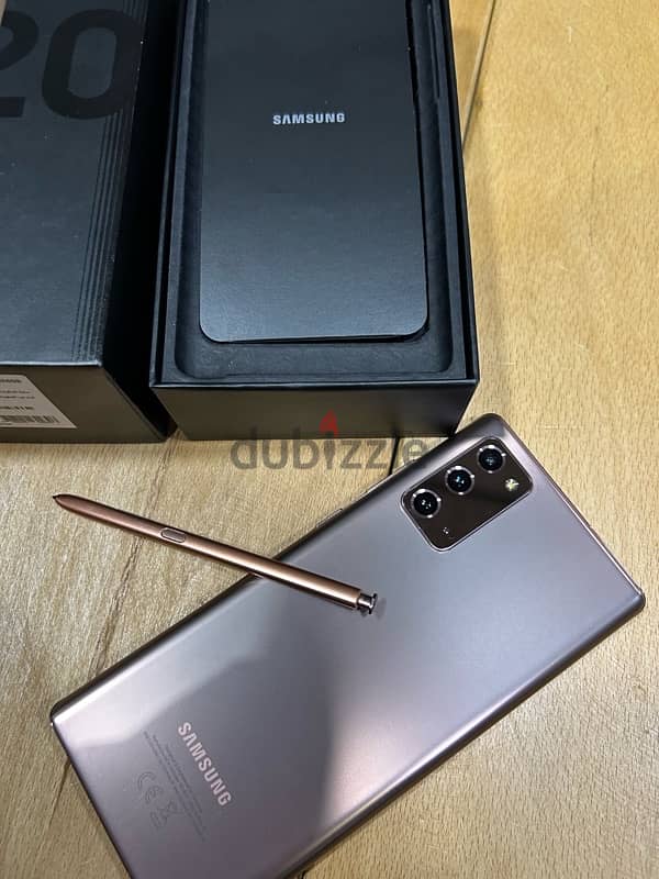 samsung galaxy note 20 5g في حاله مثل الجديد 0