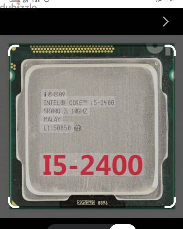 h61+Ram8+cpu  i5 2400 1