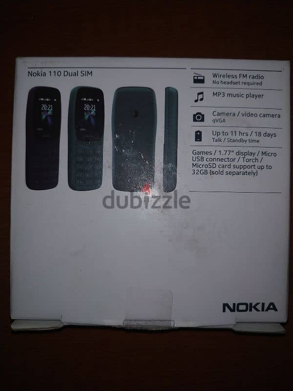 Nokia 110 duel sim للبيع 1