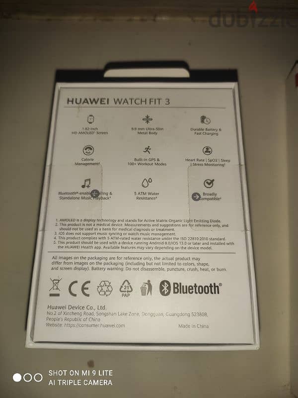 Huawei Watch Fit 3 New Unopened 2