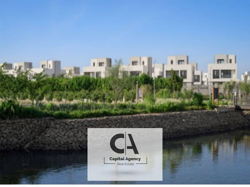 Apartment for sale with a 4% down payment, fully finished, in Al Burouj Compound in Shorouk A distinctive view of the landscape * Al Burouj * 0