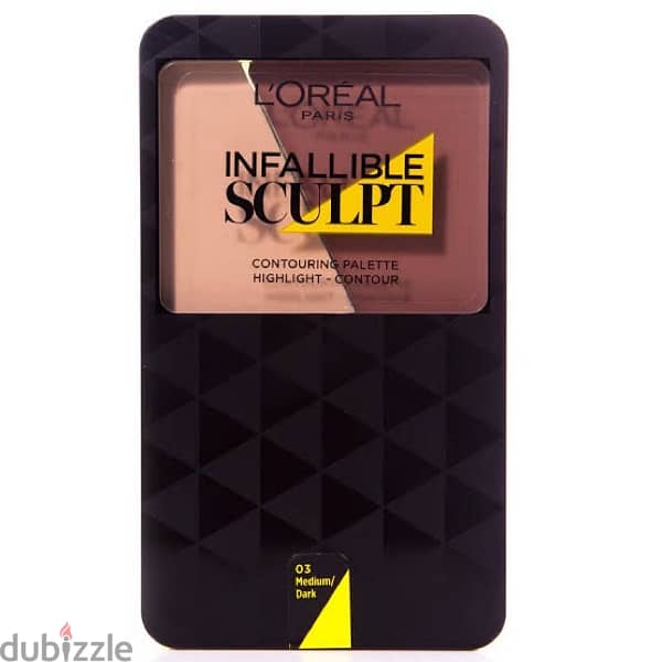 L'Oréal Infallible Sculpt Contour Palette Medium Dark 1