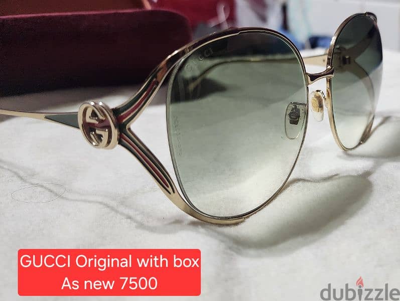 original GUCCI Sunglasses with box 0