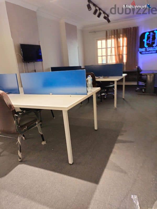 خليه عمل Work station بجميع المقاسات والالوان والأشكال 3