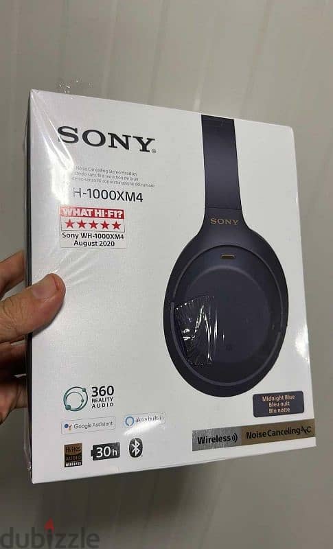 Sony WH XM4 Headphones SEALED BOX NEW 0