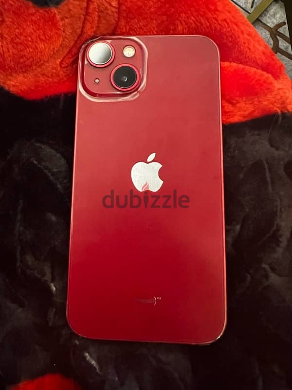 I phone 13 red 256 gb bt 87 0