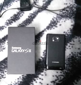 موبايل سامسونج samsung s2 بالكرتونه والشاحن وبطاريه اضافية وجراب 2