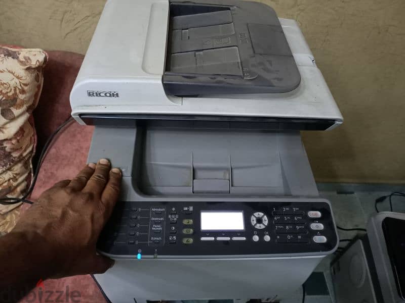 طابعه الوان ليزر ريكو تصوير وطبع Ricoh SPC242SF colour laser printer 0