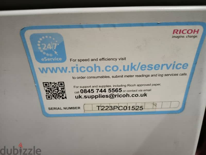 طابعه الوان ليزر ريكو تصوير وطبع Ricoh SPC242SF colour laser printer 19