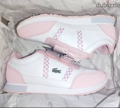 شوز لاكوست أصلي بناتي مقاس Lacoste girls new original shoes size 33