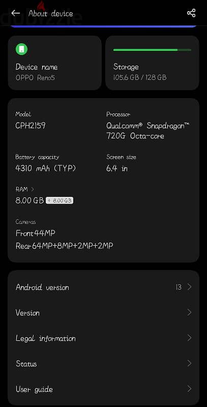 Oppo Reno 5 4G 1