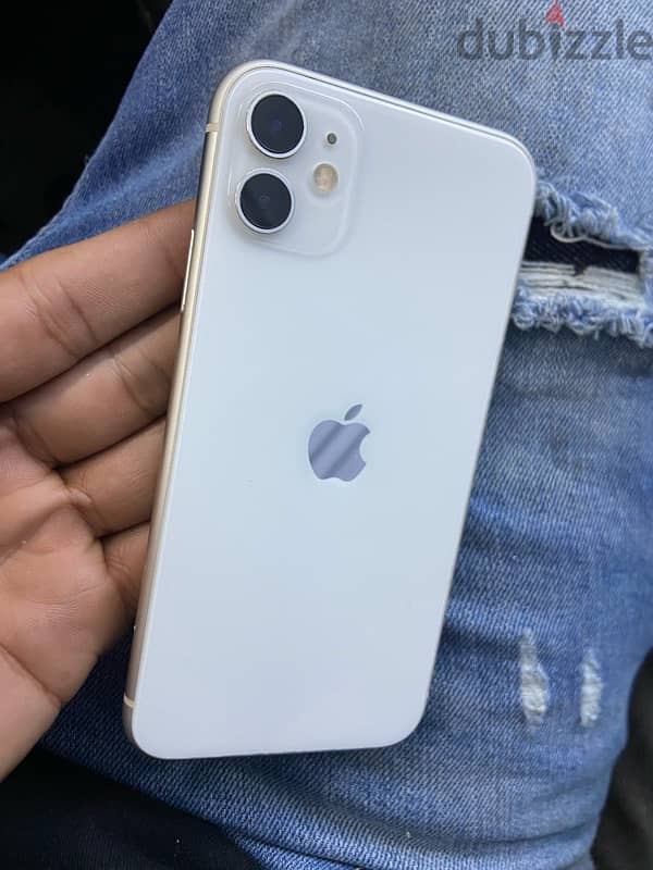 iphone 11 256g 87% زيرو ح حرفيا مغير شاشه فقط خلع 0