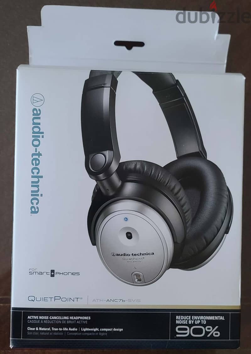 سماعة رأس للمحترفين Headphones Audio-Technica ATH-ANC7B 0