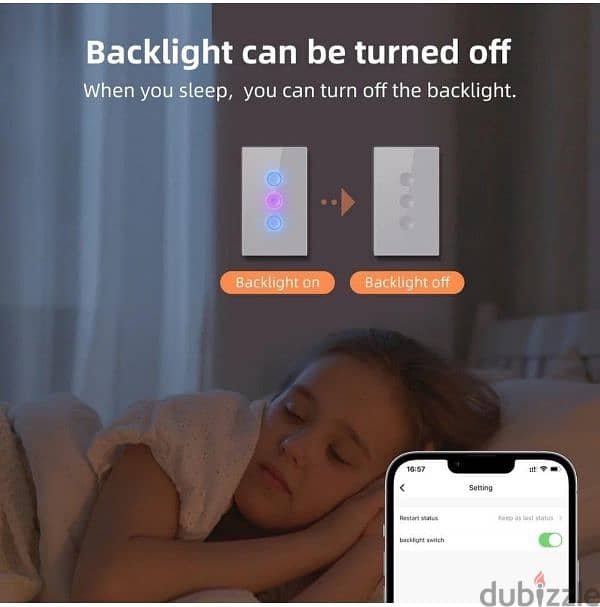 avatto smart wall switch tuya, مفتاح حائط سمارت من أڤاتو 5