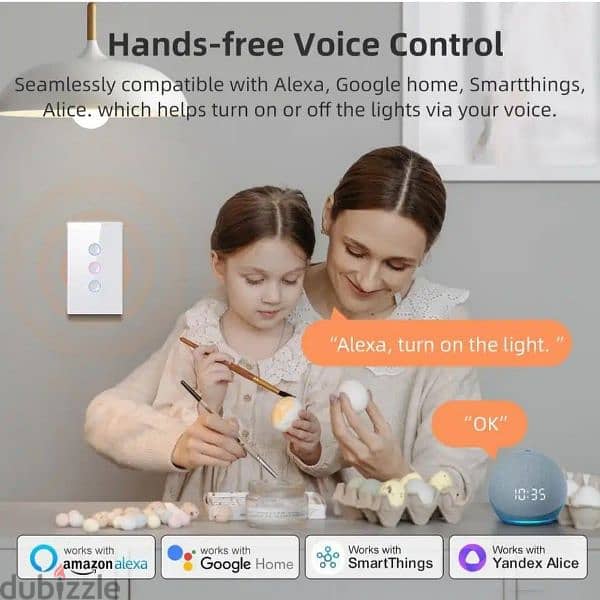 avatto smart wall switch tuya, مفتاح حائط سمارت من أڤاتو 7