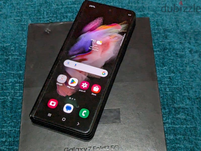 خطين Samsung Z Fold 3 512 9