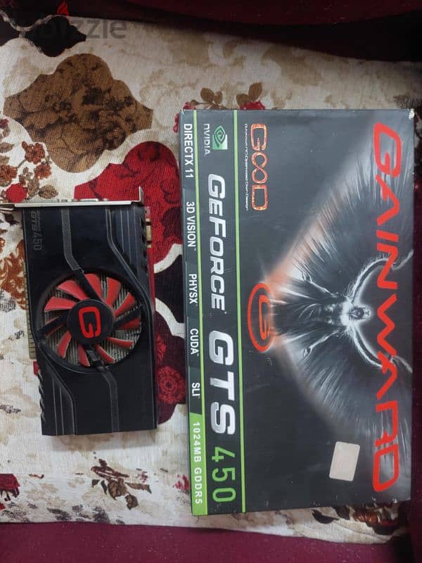 كارت شاشه gts 450 ddr5 1gb 3