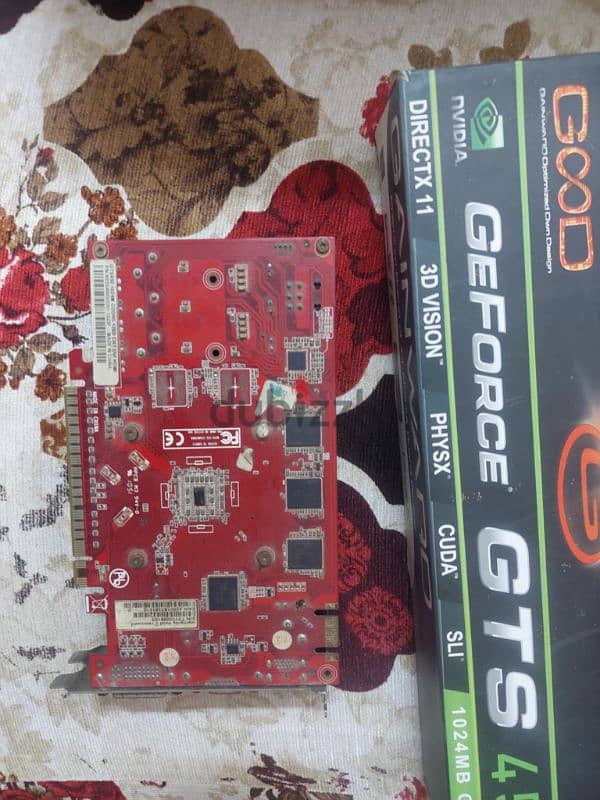 كارت شاشه gts 450 ddr5 1gb 4