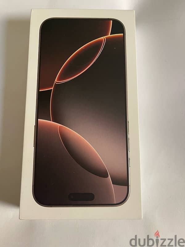 iphone 16 pro max desert titanium sealed ايفون ١٦ برو ماكس متبرشم 0