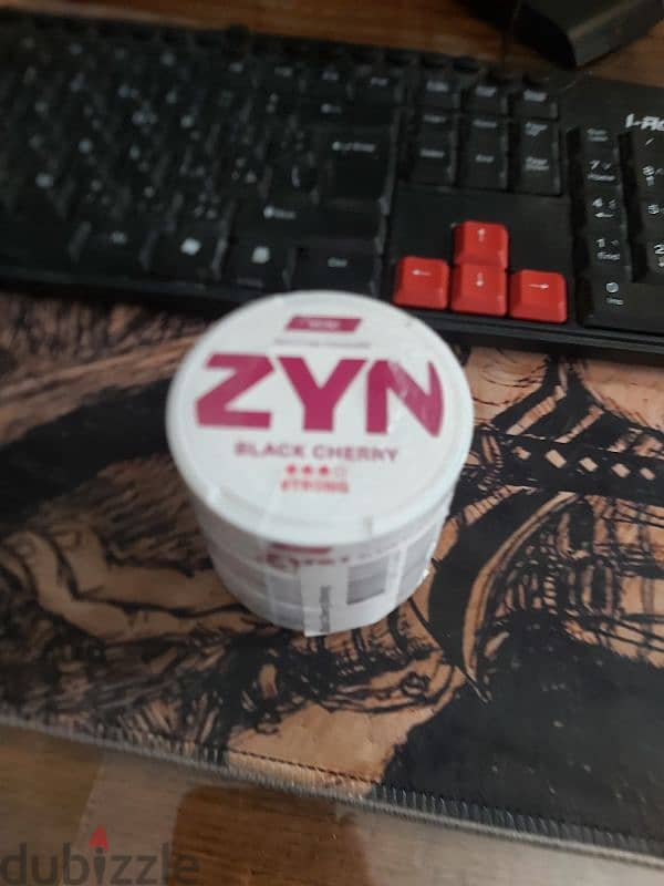 zyn strong nicotine pouches "snus" 1