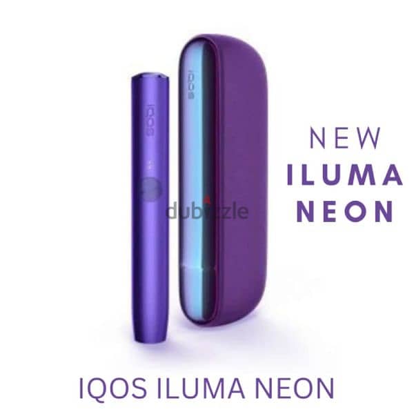 ايكوس ايلوما ليمتيد ايديشن لون نيون iqos iluma limited edition 2