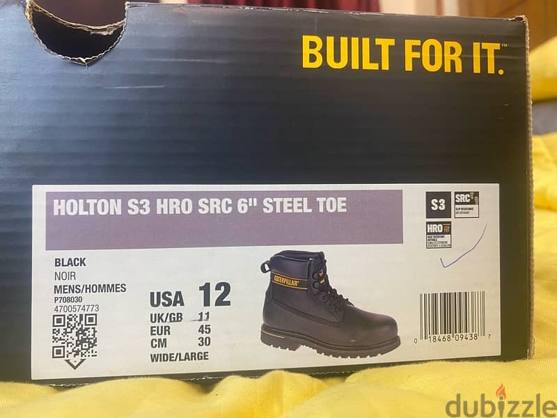 Caterpiller - Holton Steel Toe Safety Boot 2