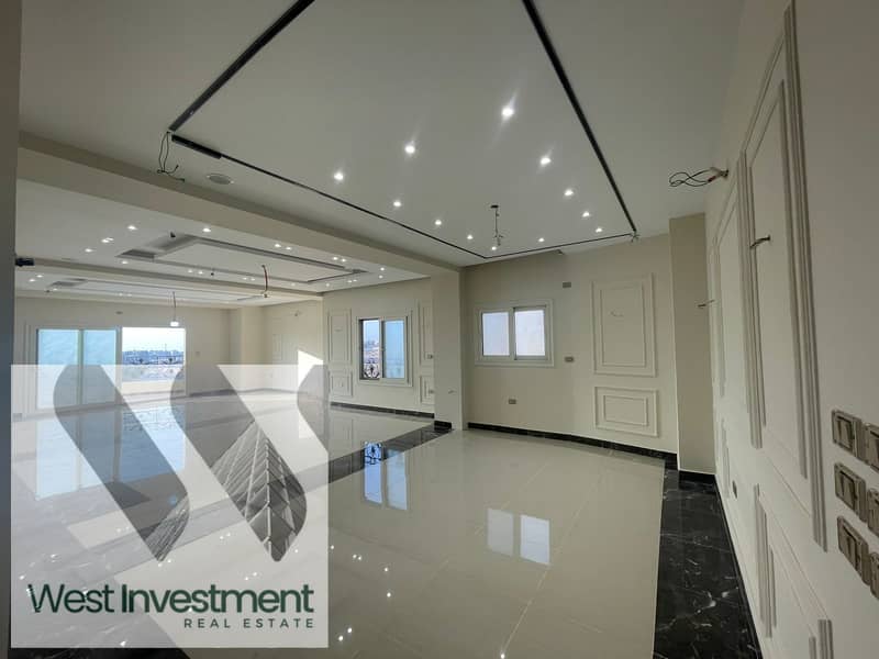 Apartment for sale in South Lotus, Prime Location, near the American University, Sodic, and on Al Nawadi Street Direct 0