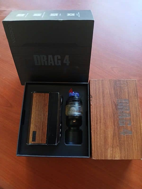 vape drag 4 + tank Zeus x 2