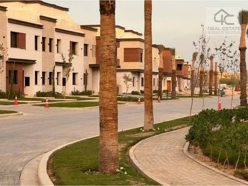 Townhouse middle 225 m with on View Landscape down payment and installments for sale in Azzar 2 0