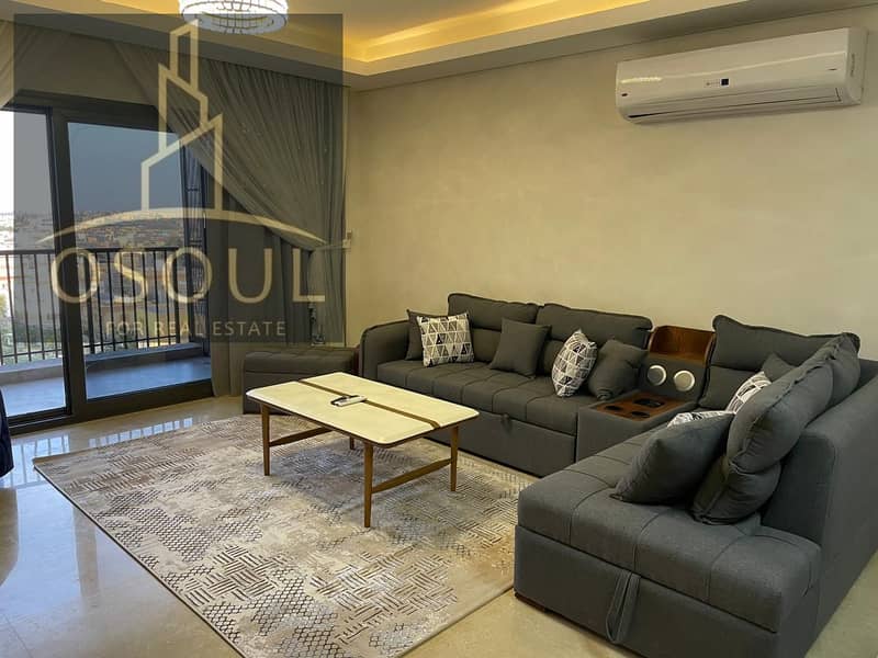 شقة مفروشة للايجار كمبوند زيد ويست الشيخ زايد for rent in zed west 0