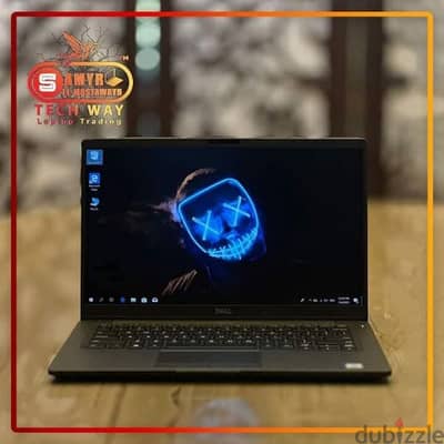 لاب توب dell latitude 7290 ضمان 6 شهور بفاتورة مختومة من الشركة