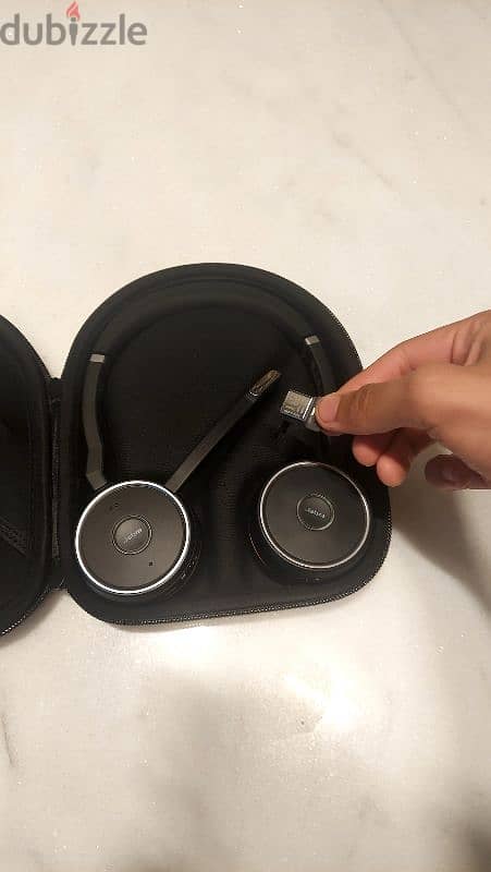 Jabra Evolve 75 Headset from UK | سماعة Jabra Evolve 75 من إنجلترا 2