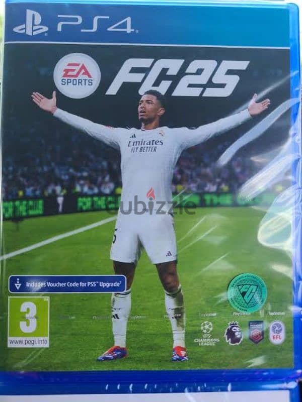 Fc 25 for playstation 4 Arabic , Fifa25 ps4 فيفا ٢٥ تعليق عربي 1