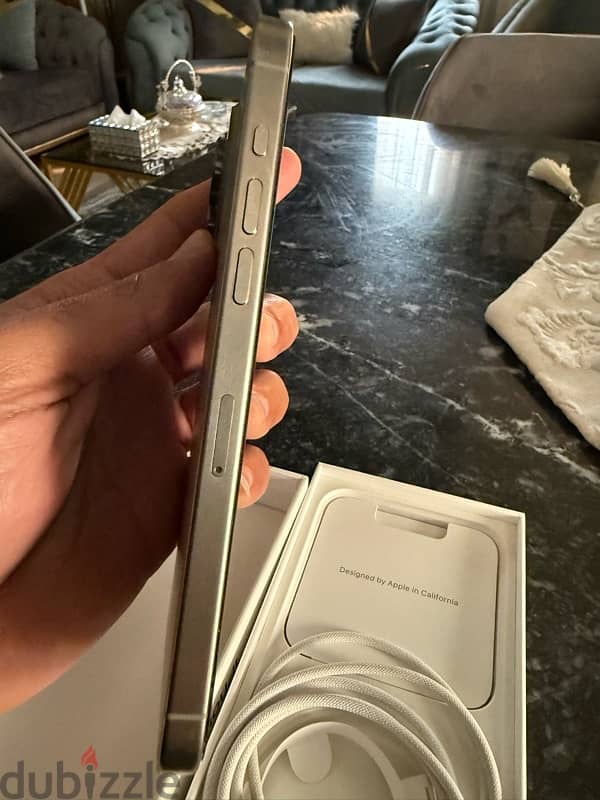 iPhone15 Pro Max 256 GB Natural Titanium 2