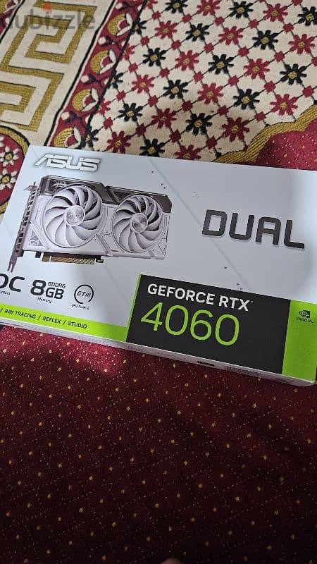 ASUS RTX 4060 8gb OC white 0