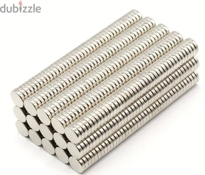 100 Neodymium magnet 12mm / ١٠٠ مغناطيس نيوديميوم ١٢مم 0