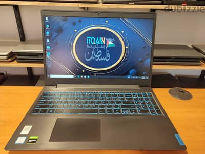 lenovo core i7 جيل تاسع+ gtx 1650 4gb+ هاردين