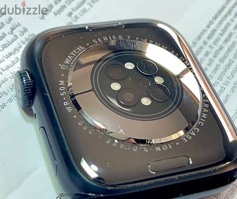 : Apple Watch Series 7 - 45mm بحالة الزيرو 10