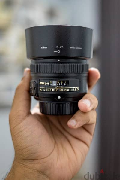 Nikkor lens 50mm f1.8 G