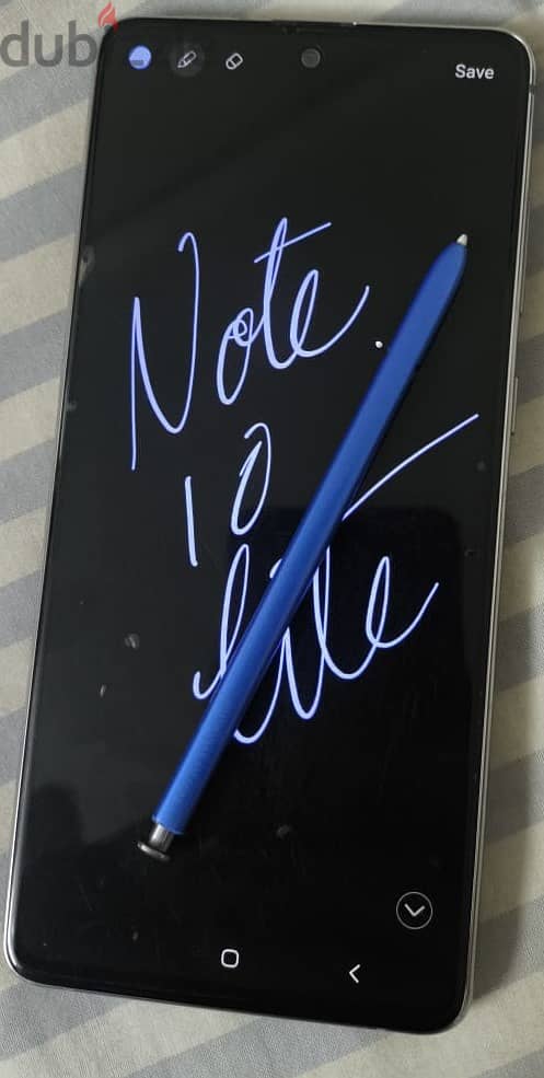 Samsung note 10 lite - used 0