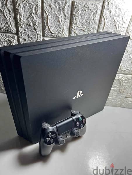 PS4 1 tb pro with warranty 0