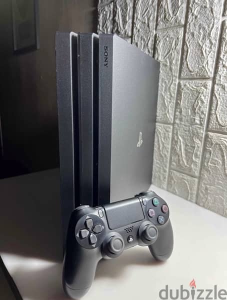 PS4 1 tb pro with warranty 1